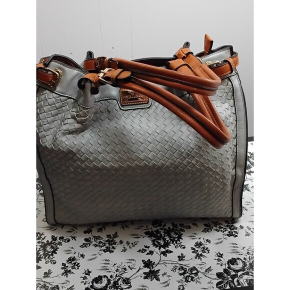 Simply Noelle Handbags - Simply Nicole Large woven Bag Blue